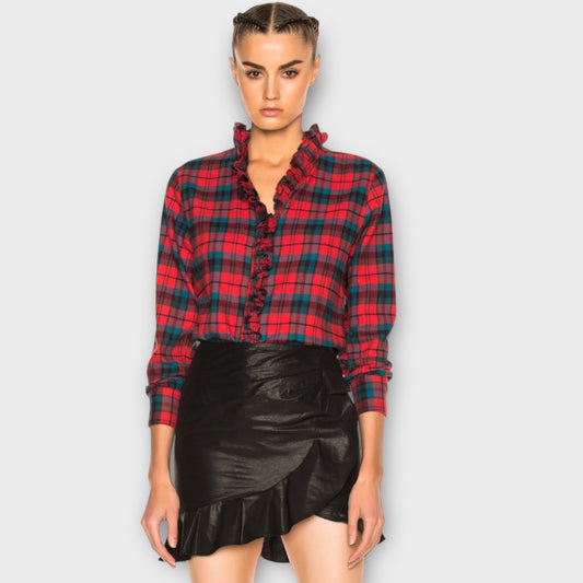 Flannel blouse