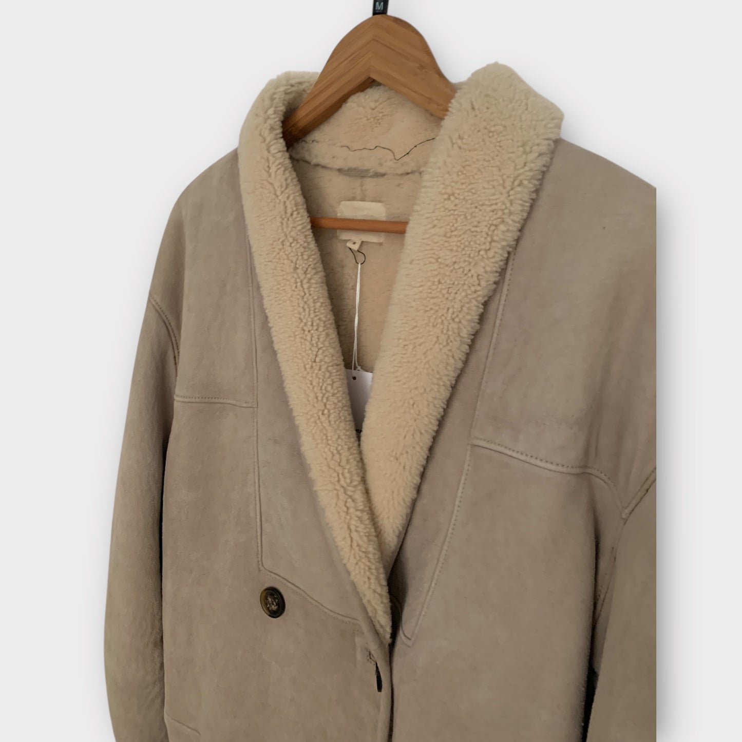 Shearling coat