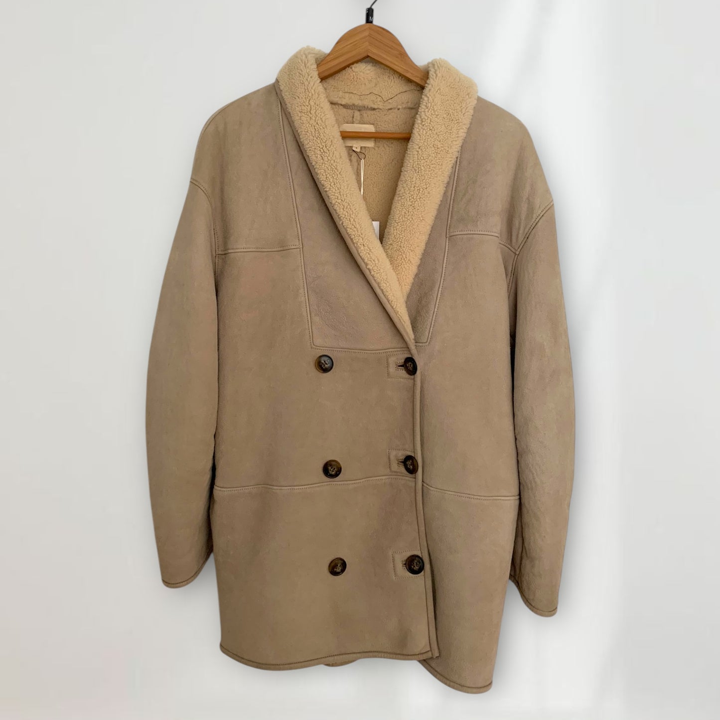 Shearling coat