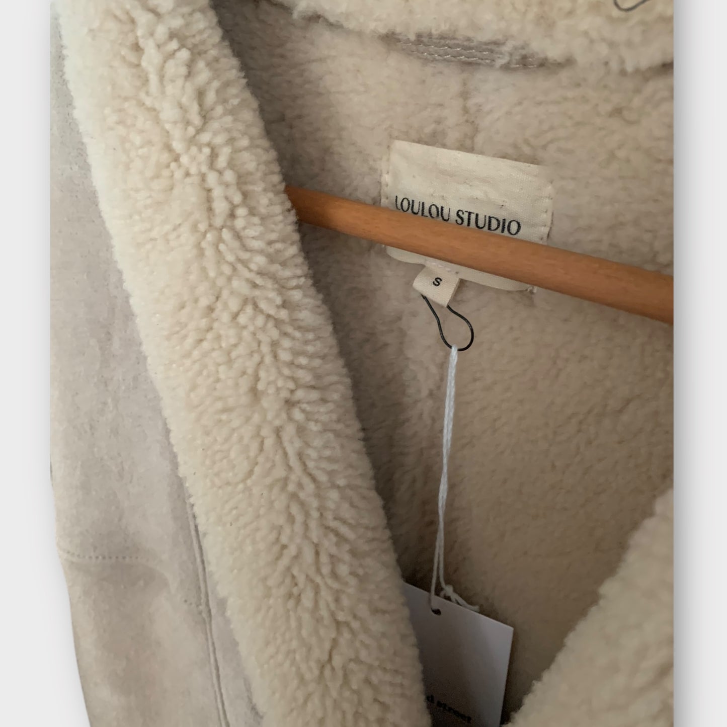 Shearling coat