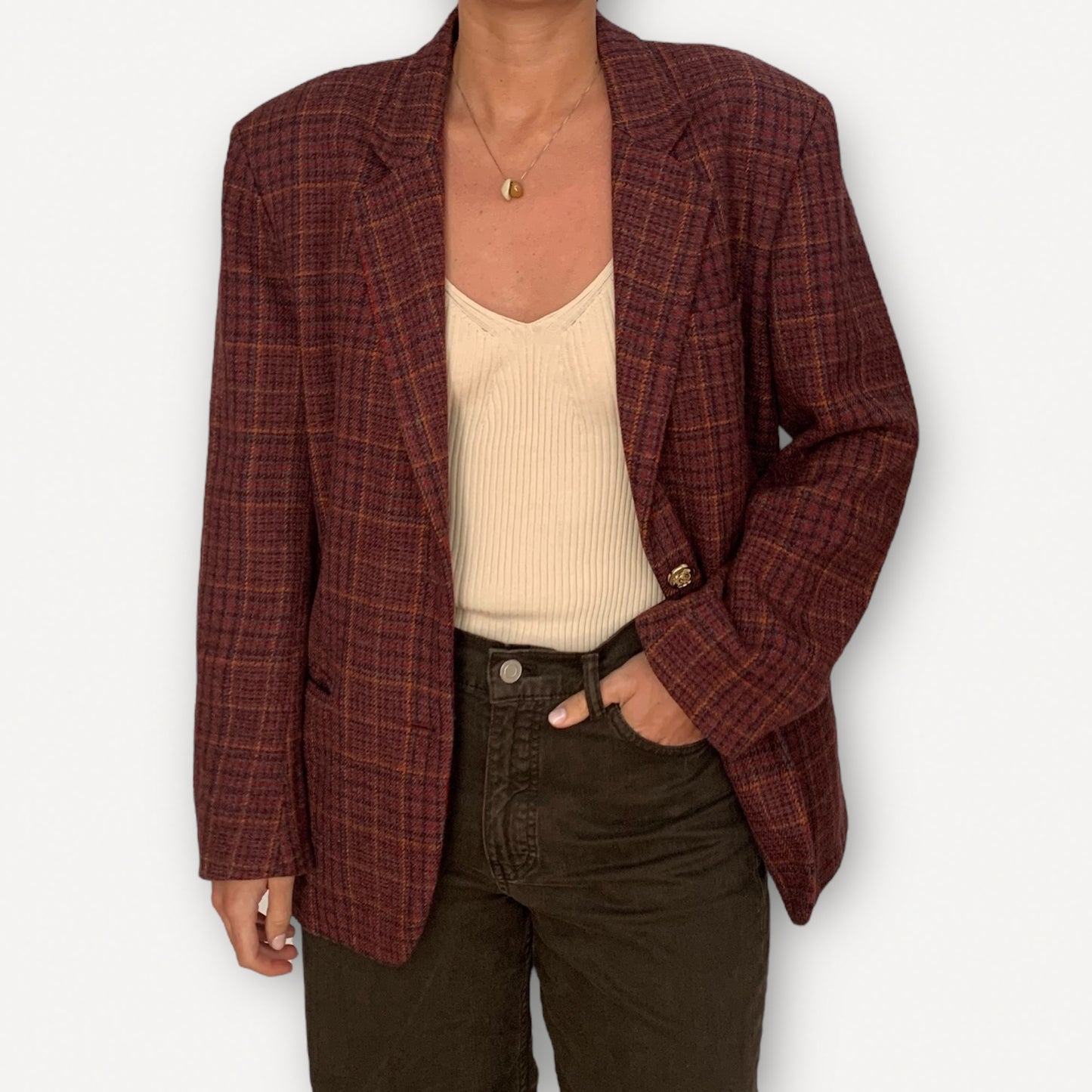 Blazer de lana