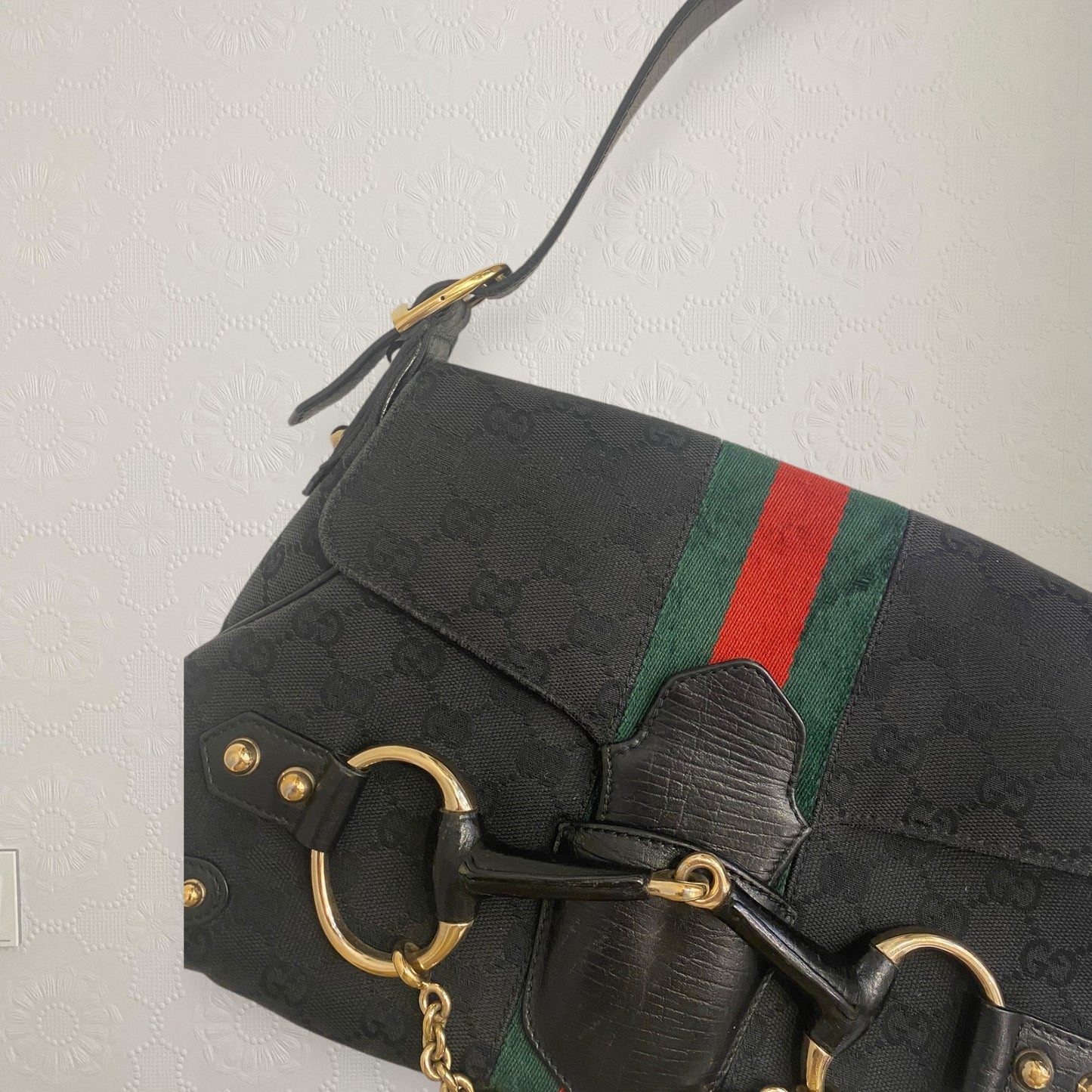 Bolso de hombro Gucci Horsebit