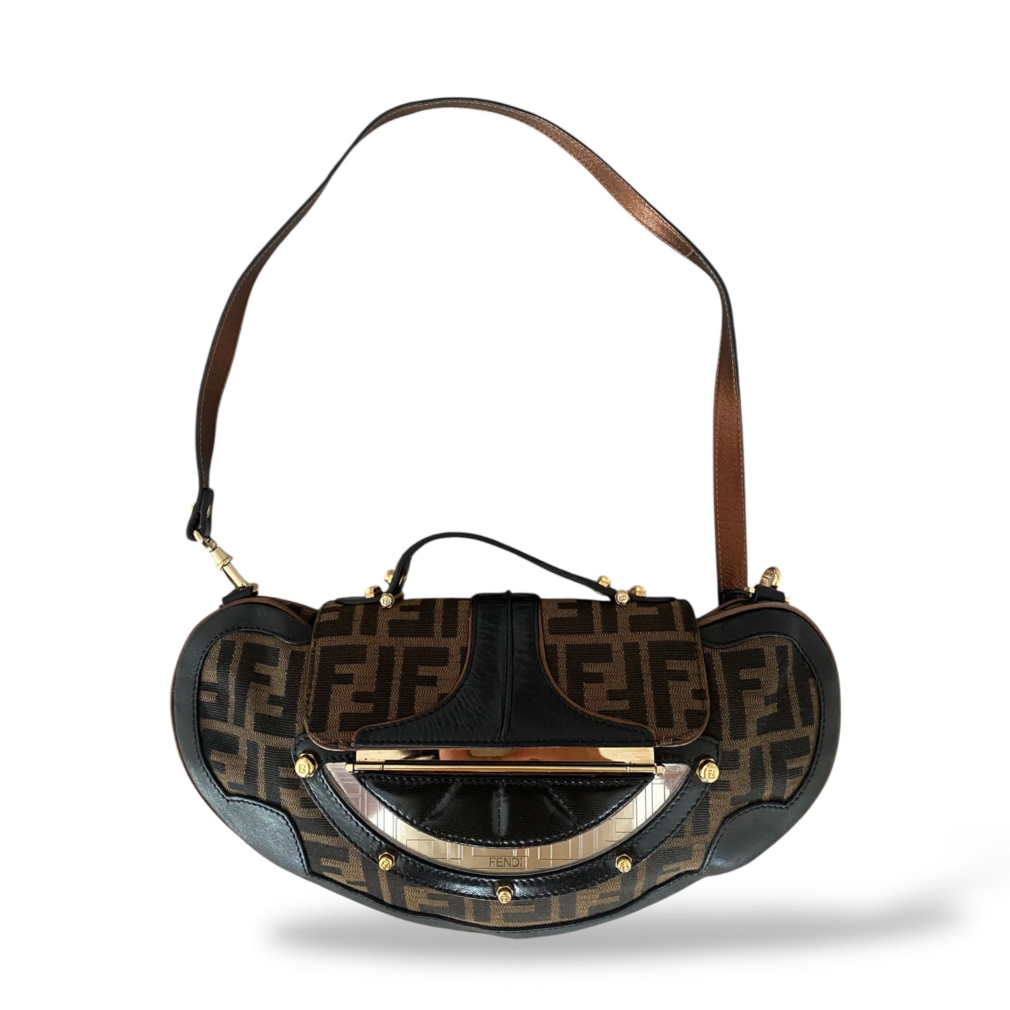 Fendi Zucca Vanity Clutch