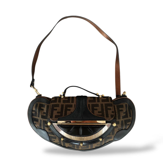 Fendi Zucca Vanity Clutch