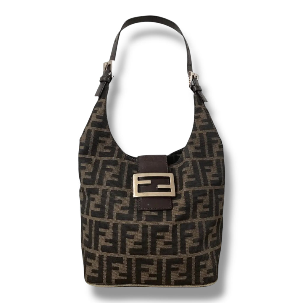 Fendi Zucca Mini Hobo Bag