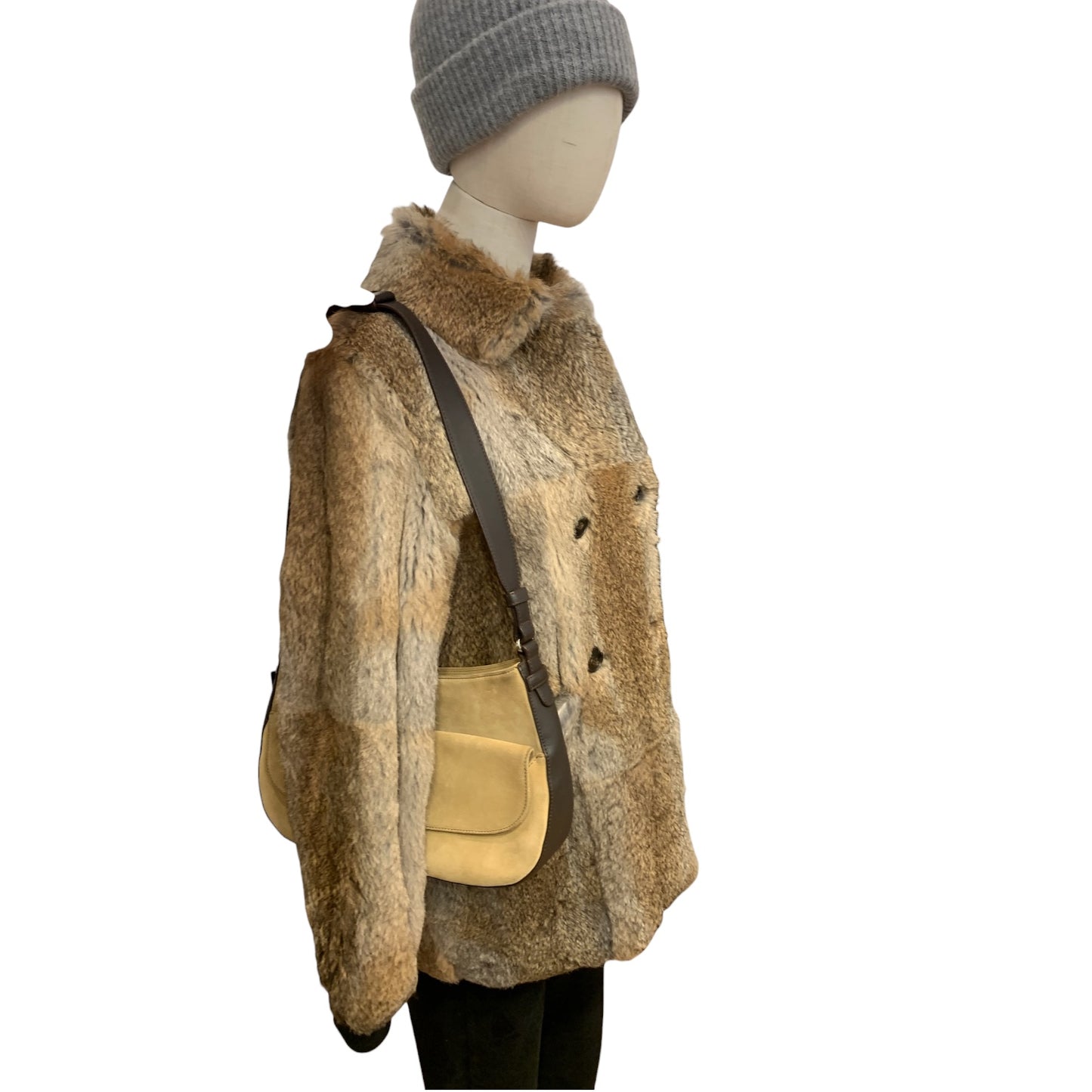 Loewe Suede Hobo Bag