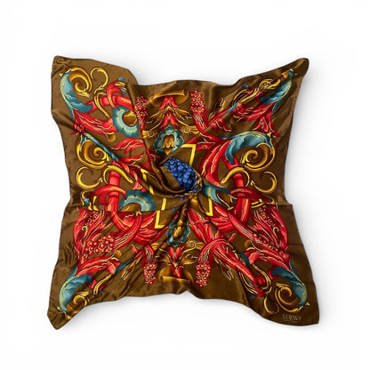 Loewe silk scarf