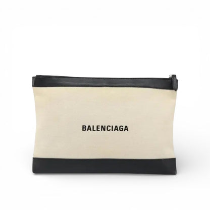 Balenciaga Canvas Pouch/Clutch