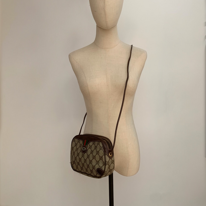 Gucci GG Supreme Web Sherry Shoulder Bag