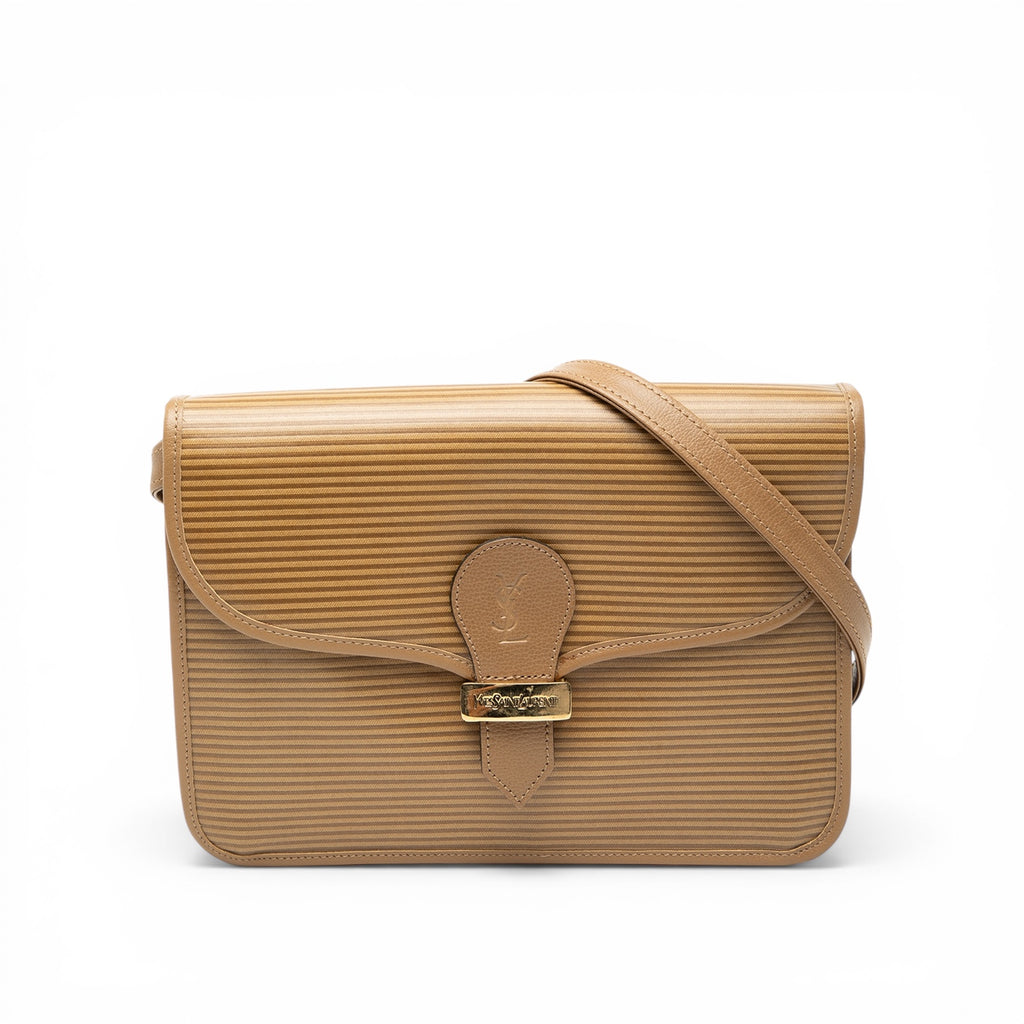 Yves Saint Laurent Coated Canvas Crossbody