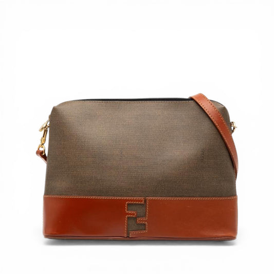 Fendi Coated Canvas Crossbody
