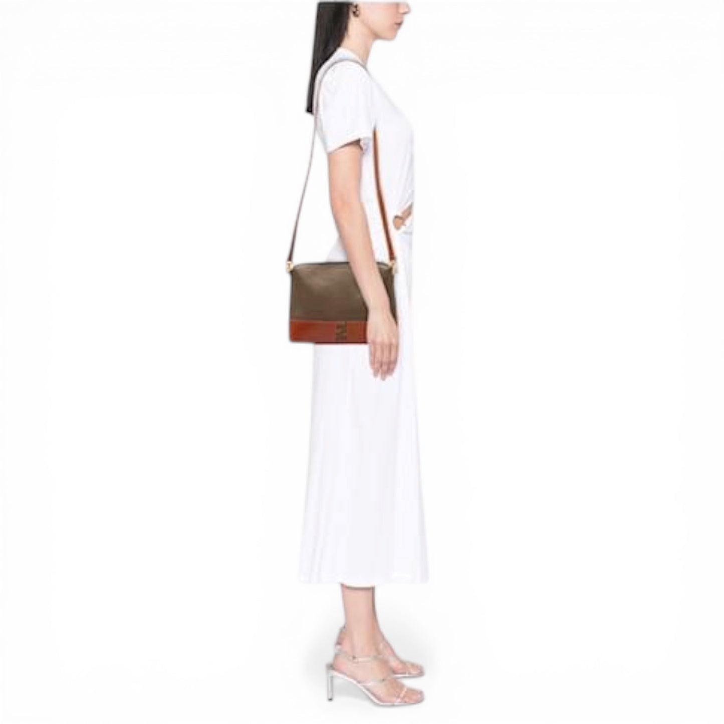Fendi Coated Canvas Crossbody