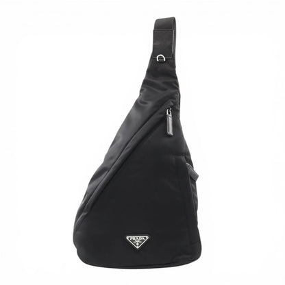 Prada Re-Nylon and leather backpack