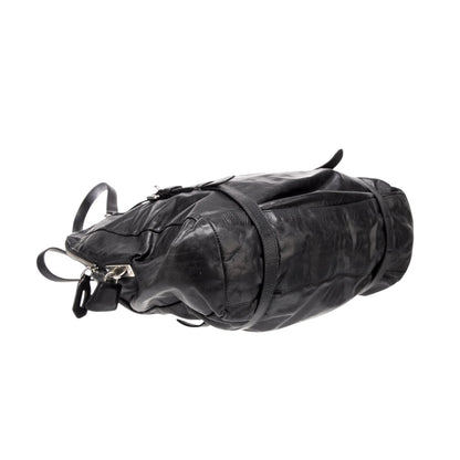 Prada Prada Nappa Leather Buckle Tote