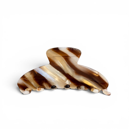 Hair clip M | Stracciatella
