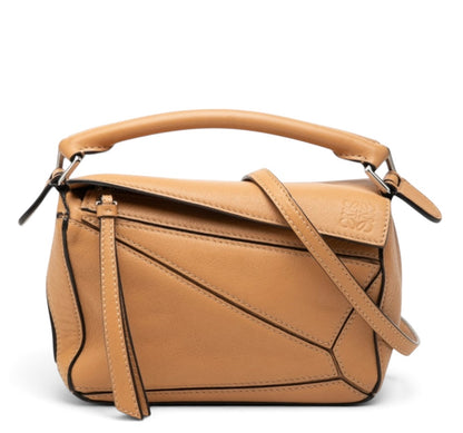 Loewe Mini Calfskin Puzzle Satchel