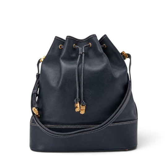 Loewe Vintage Leather Bucket Bag