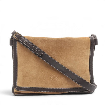 Bandolera Loewe de ante XL