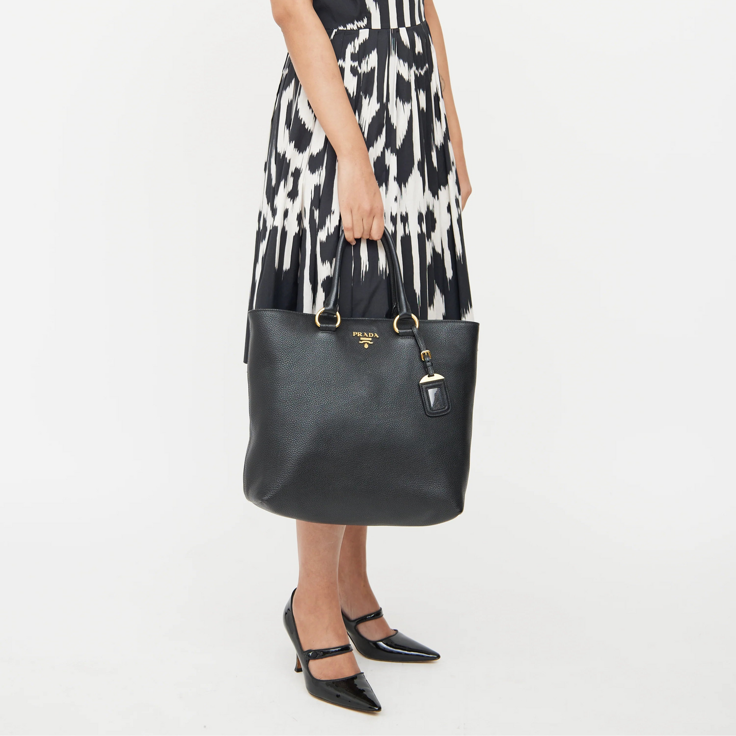 Prada Vitello Phenix Tote Bag