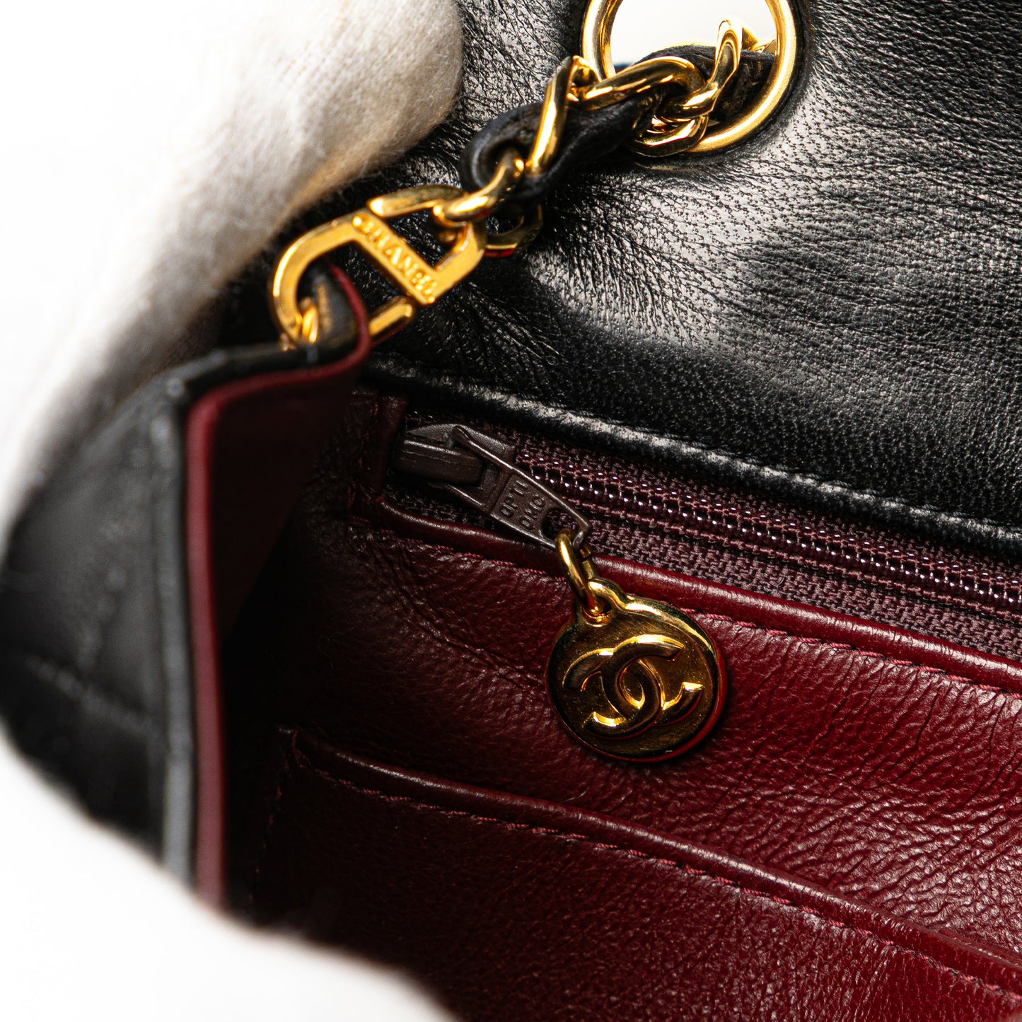 Chanel Small Square Quilted Lambskin Flap