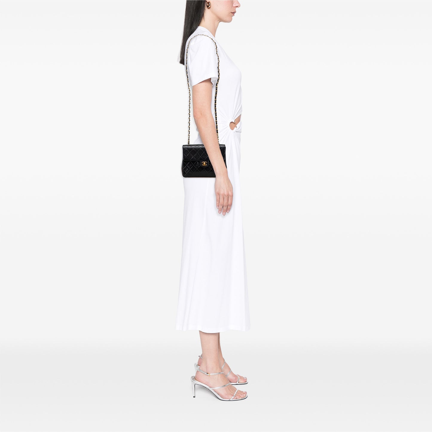 Chanel Small Square Quilted Lambskin Flap