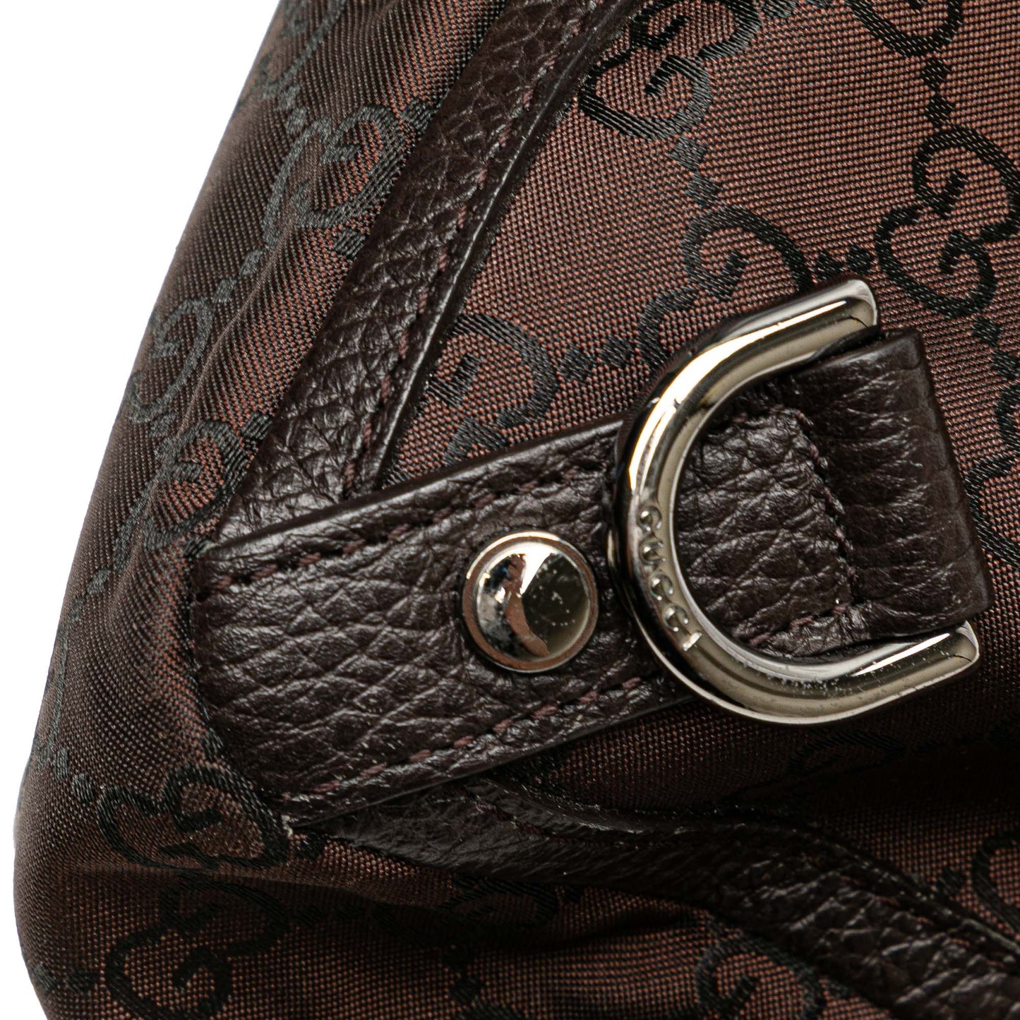 Gucci GG Nylon Abbey D Ring Tote