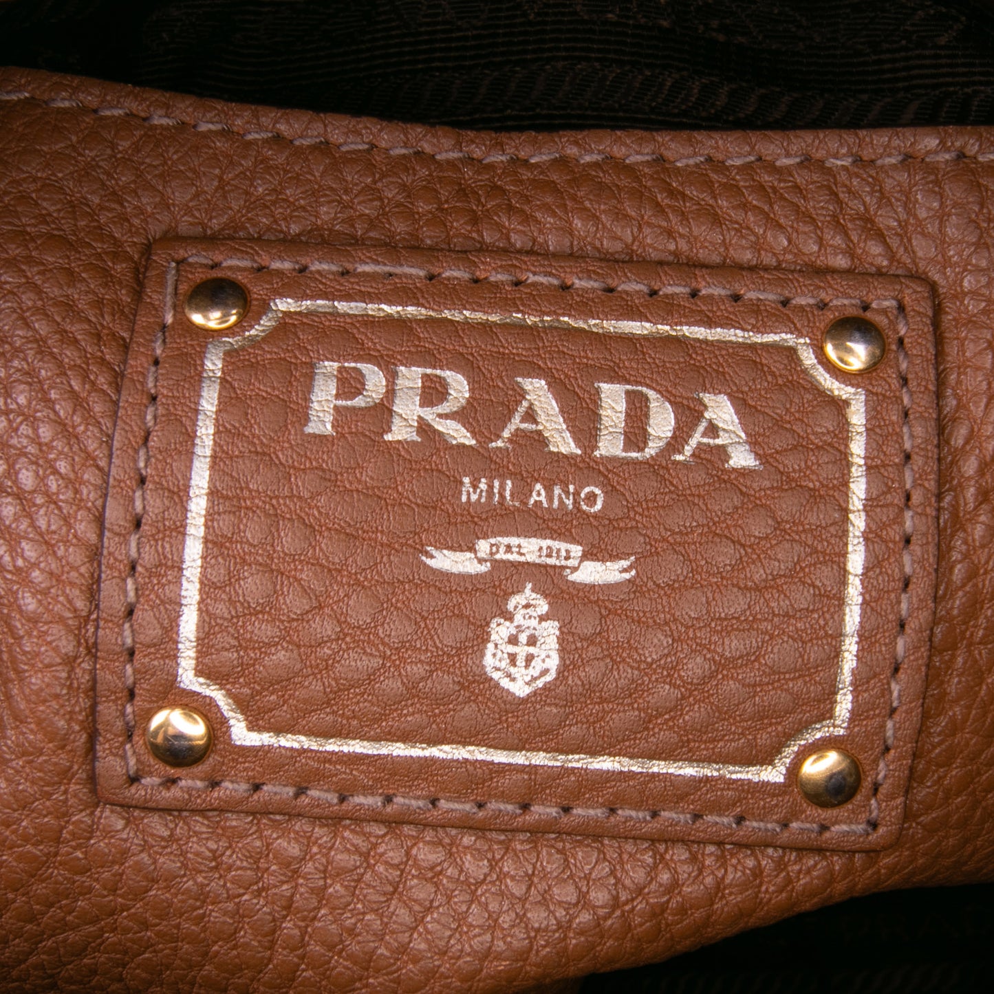 Prada Vitello Daino Sacca 2 Manici Convertible Tote