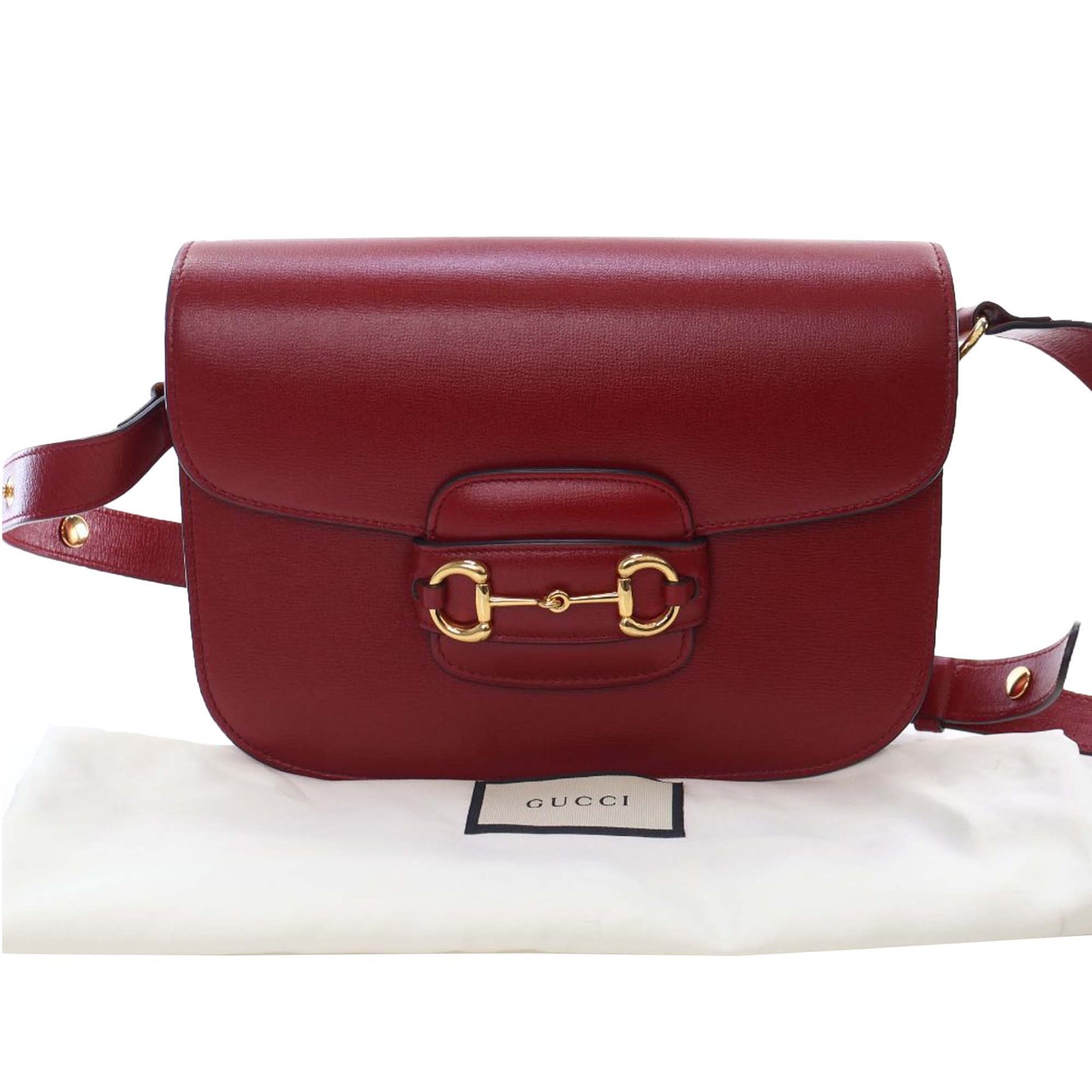 Gucci Medium Leather Horsebit 1955 Shoulder Bag