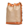 Celine Macadam Coated Canvas Drawstring Bucket Bag