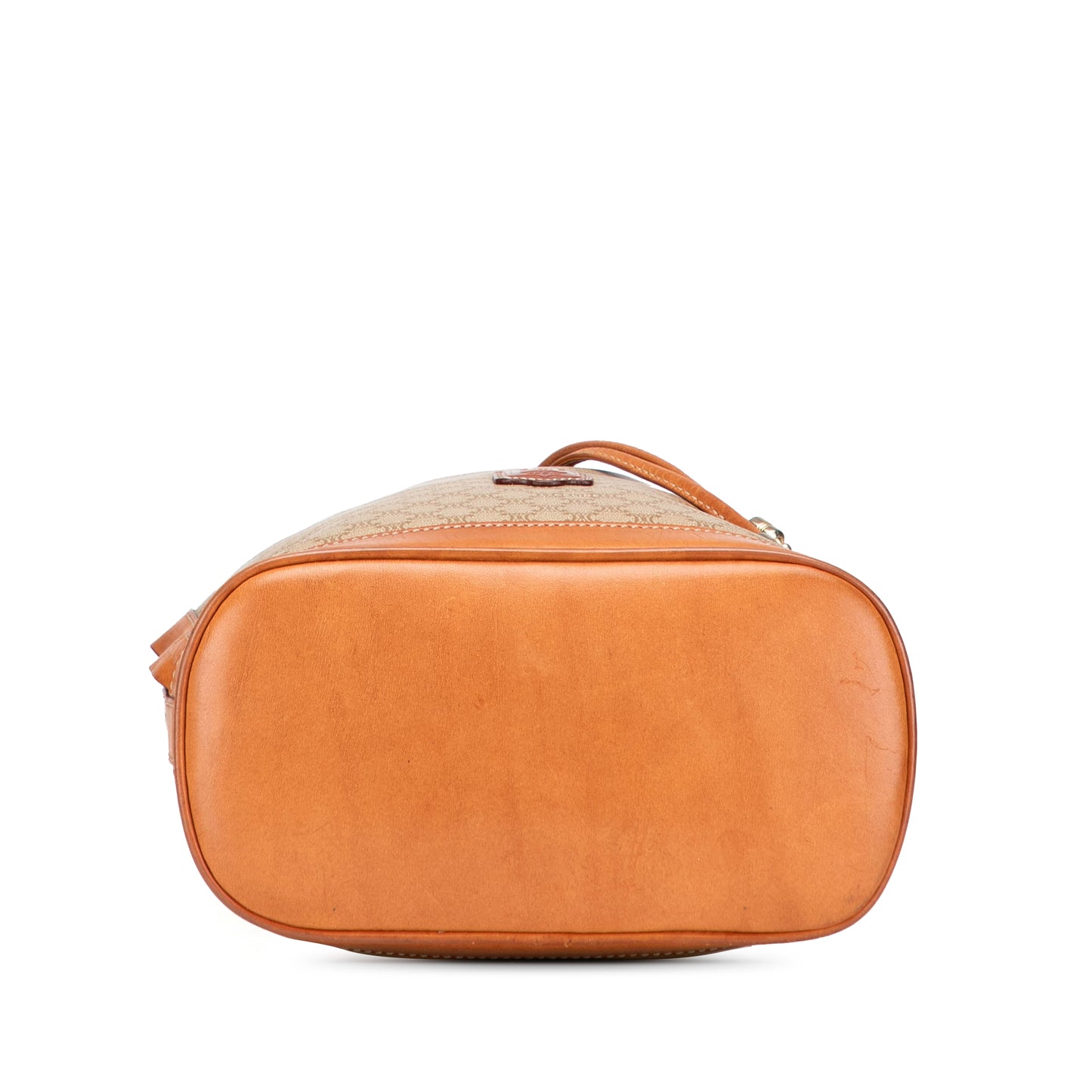 Celine Macadam Coated Canvas Drawstring Bucket Bag