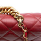 Chanel Small Quilted Calfskin and Caviar Chain Handle