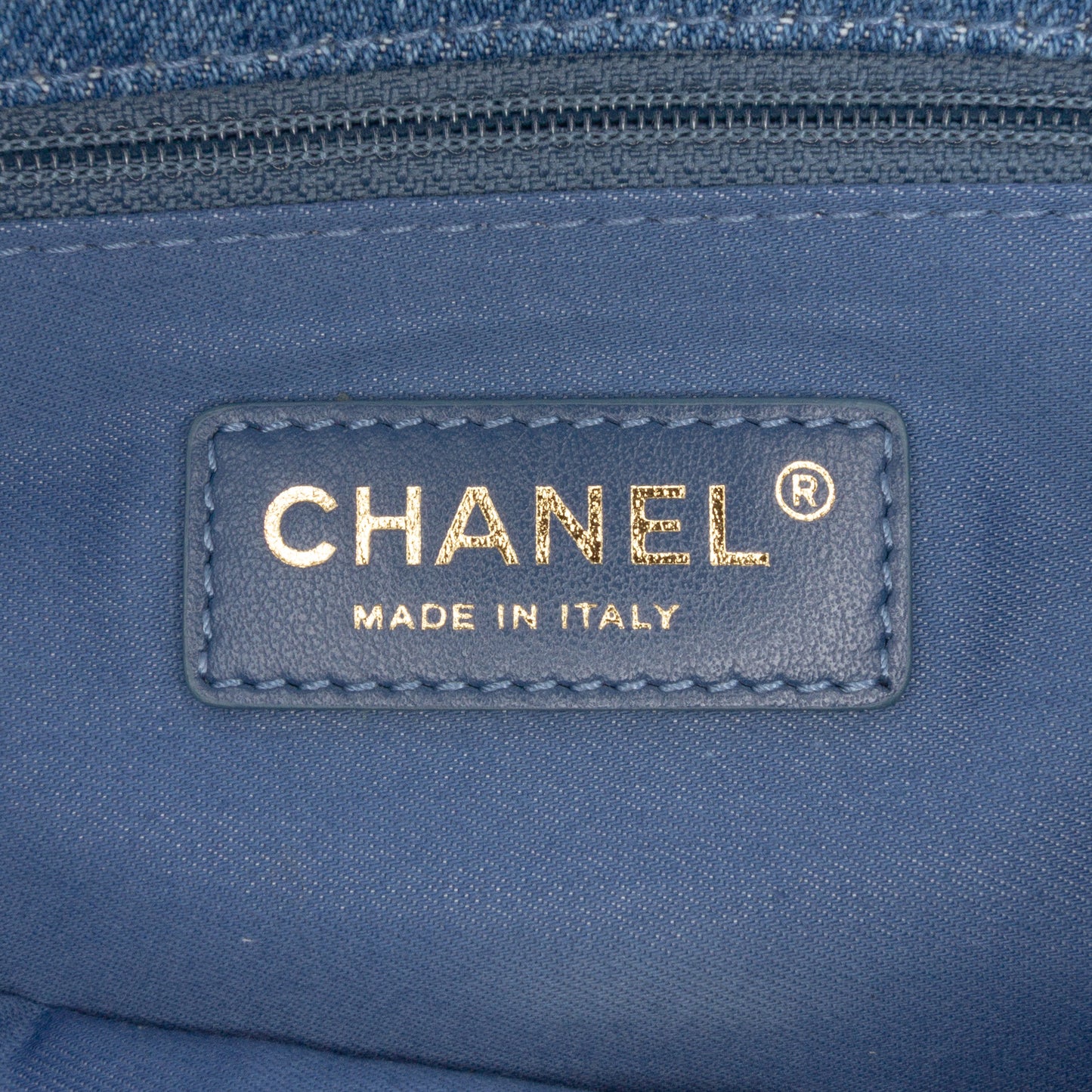 Chanel Medium Quilted Denim Mood Flap