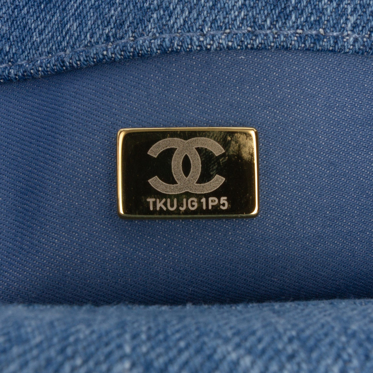 Chanel Medium Quilted Denim Mood Flap