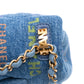 Chanel Medium Quilted Denim Mood Flap