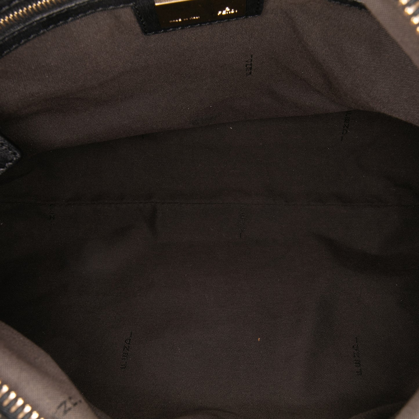 Fendi Perforated Nappa Chef Hobo