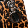 Dior Medium Pony Hair Leopard Print Lady Dior