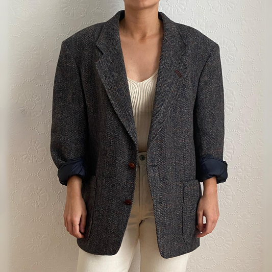 Oversize blazer - Harries Tweed