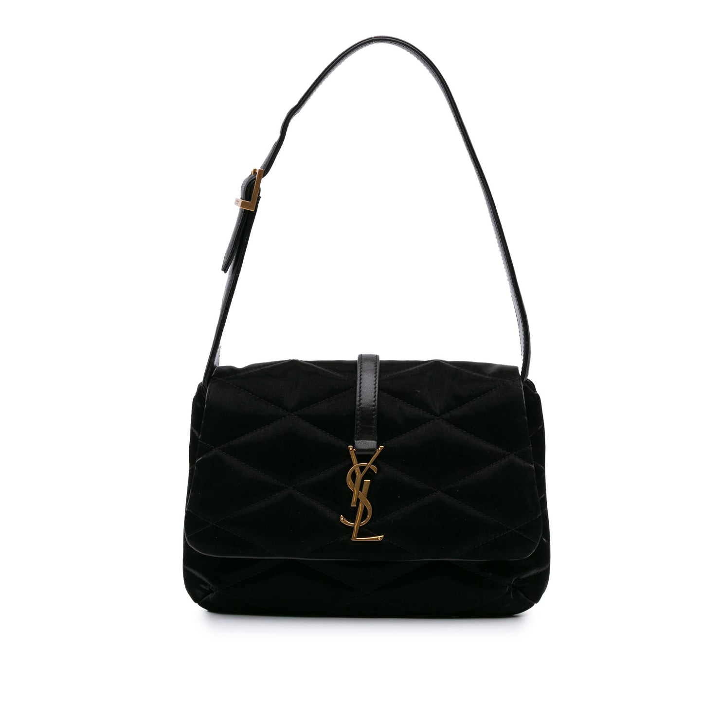 YSL Quilted Satin Le 57 Shoulder Bag