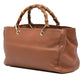 Gucci Medium Calfskin Bamboo Shopper Satchel