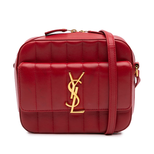 Saint Laurent Toy Lambskin Vicky Crossbody