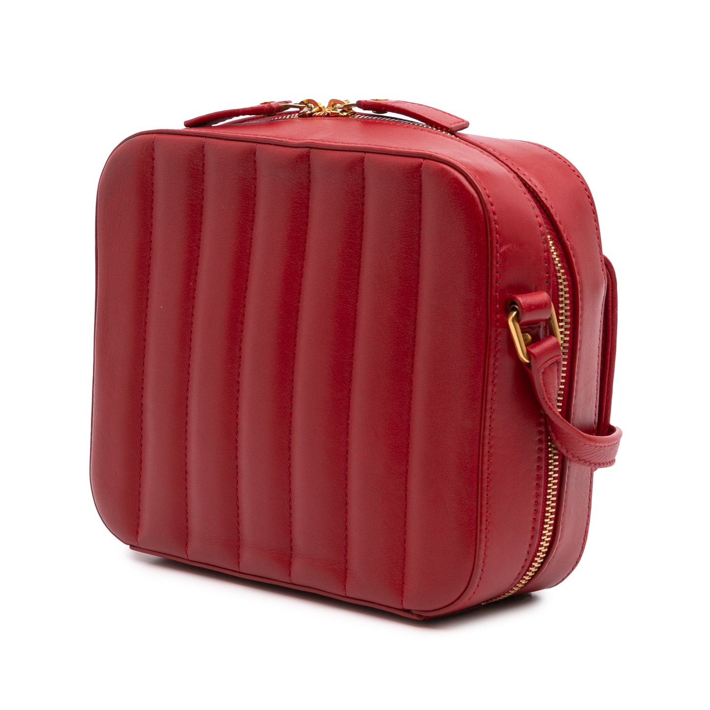 Saint Laurent Toy Lambskin Vicky Crossbody