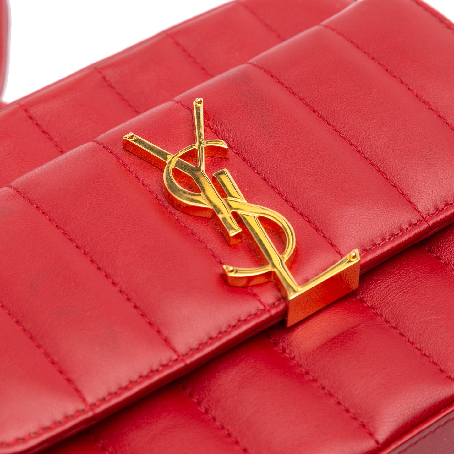 Saint Laurent Toy Lambskin Vicky Crossbody