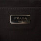 Prada Small Leopard Print Canvas Canapa Satchel