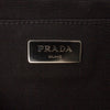 Prada Small Leopard Print Canvas Canapa Satchel