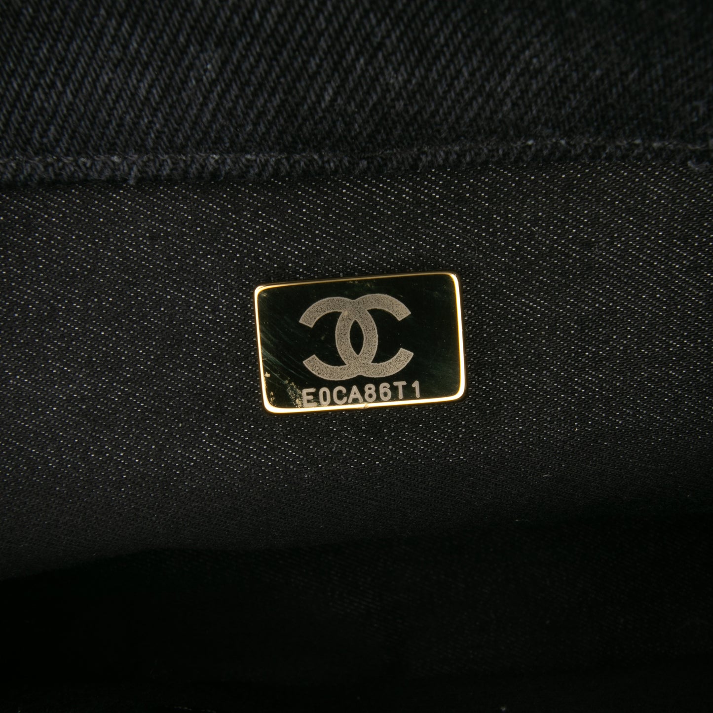 Chanel Mini Rectangular Quilted Denim Mood Flap