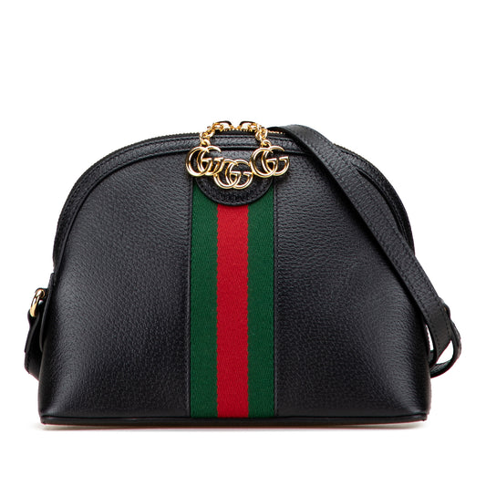 Gucci Small Calfskin Ophidia Dome Crossbody