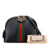 Gucci Small Calfskin Ophidia Dome Crossbody
