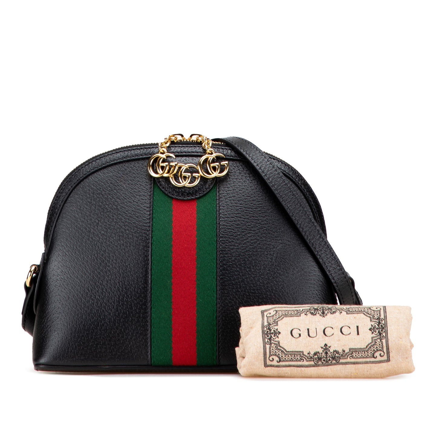 Gucci Small Calfskin Ophidia Dome Crossbody