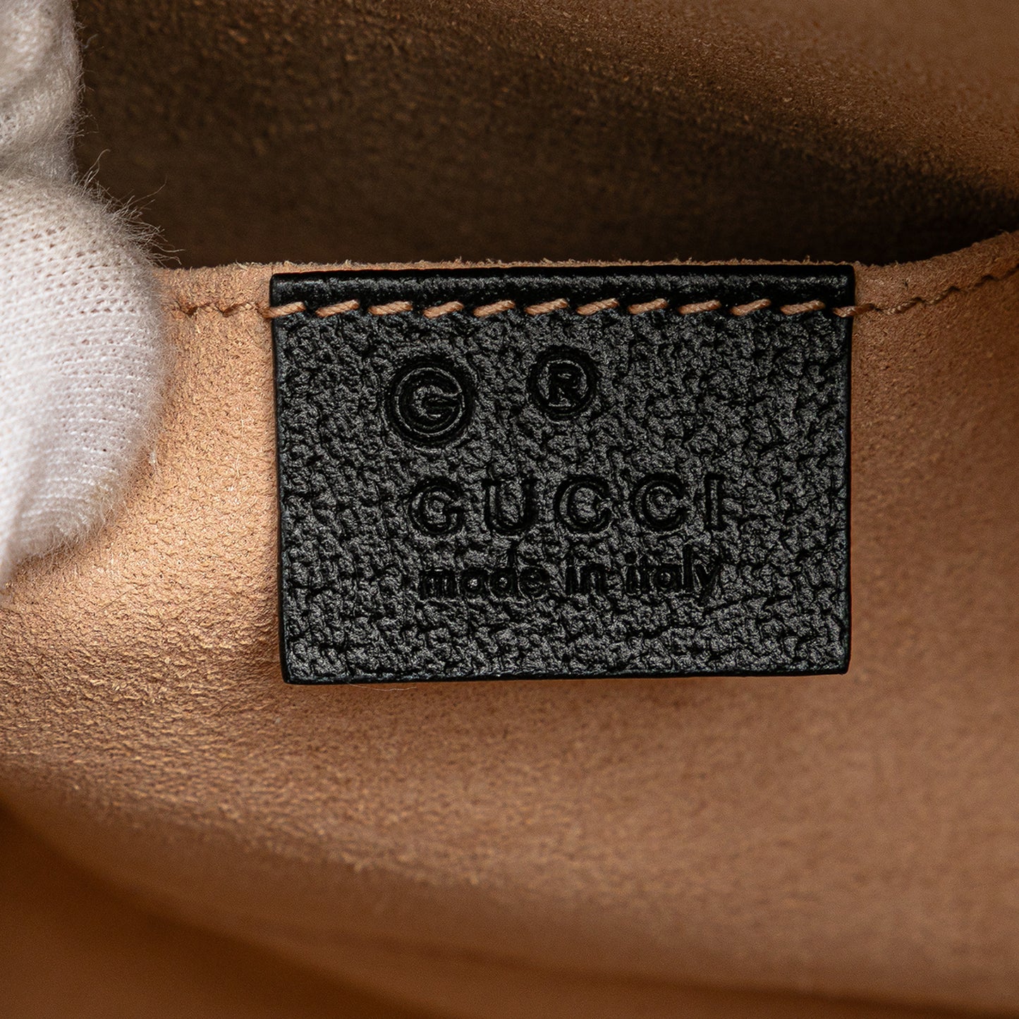 Gucci Small Calfskin Ophidia Dome Crossbody