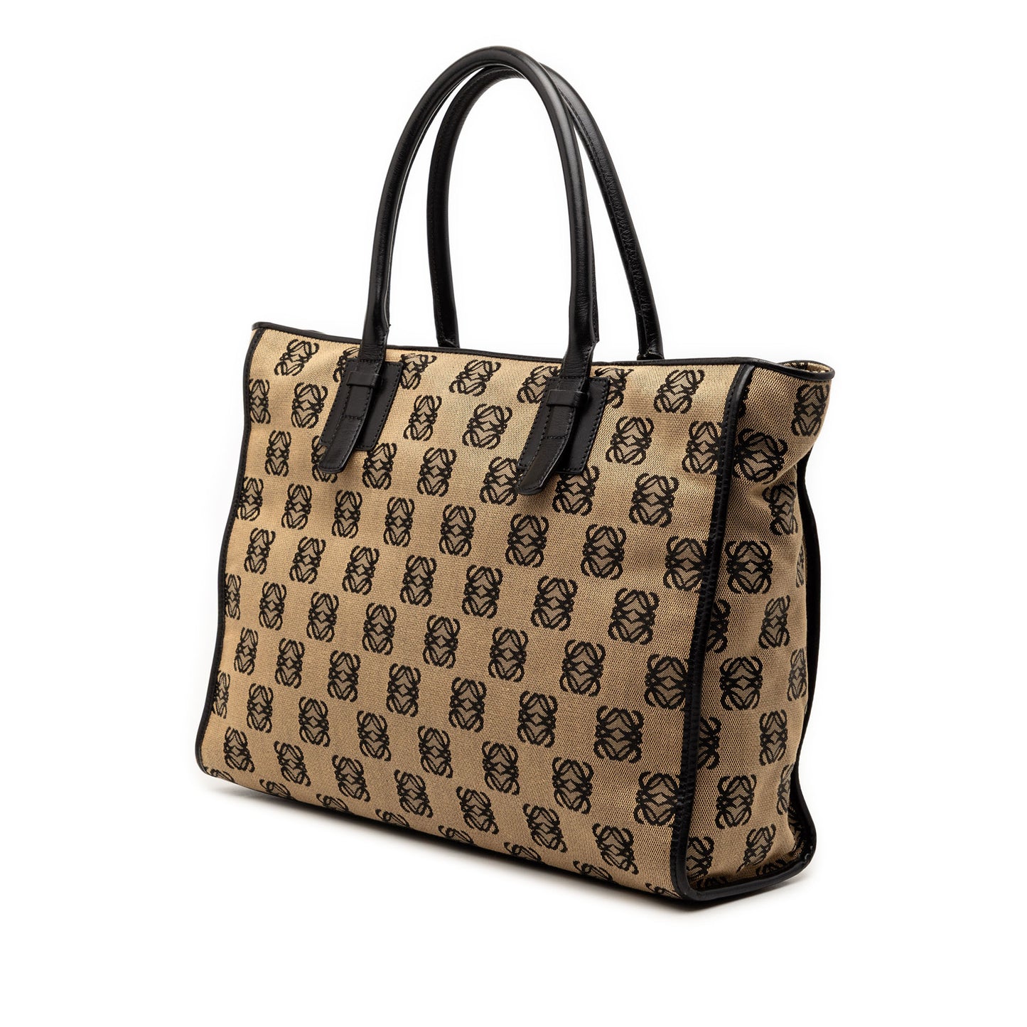 Loewe Anagram Canvas Repeat Tote